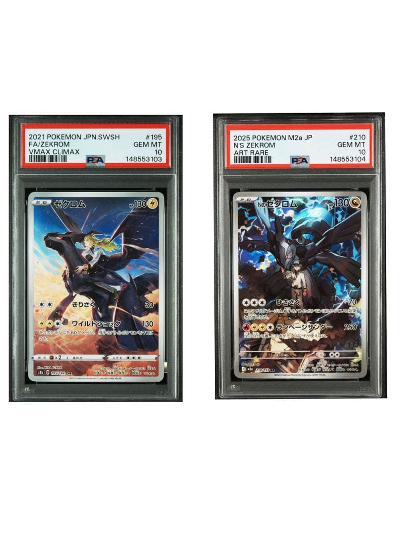 ゼクロム ART RARE #210/193 PSA10