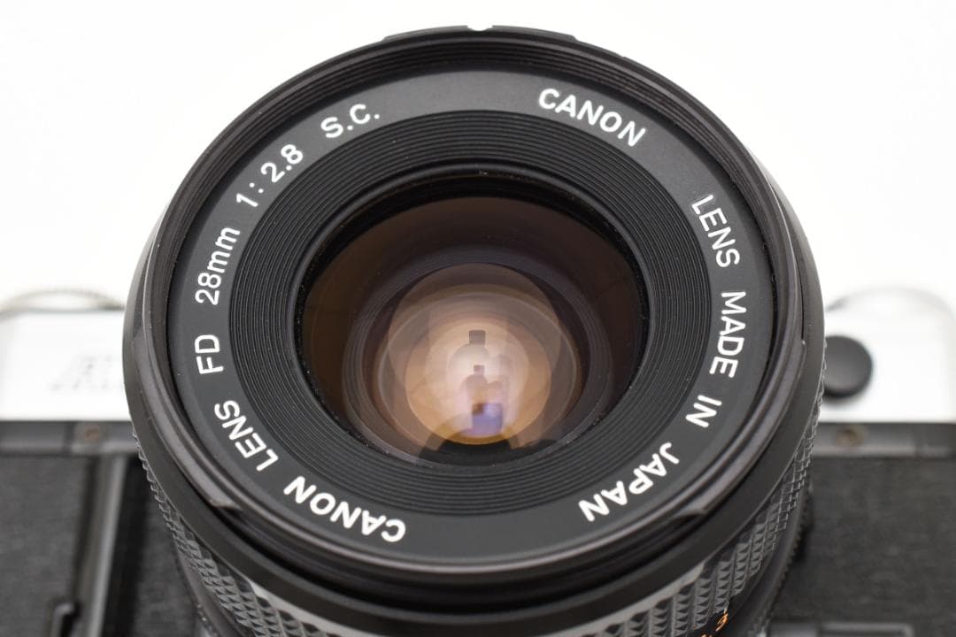 【完動品】Canon AE-1 FD 28mm 2.8 s.c.