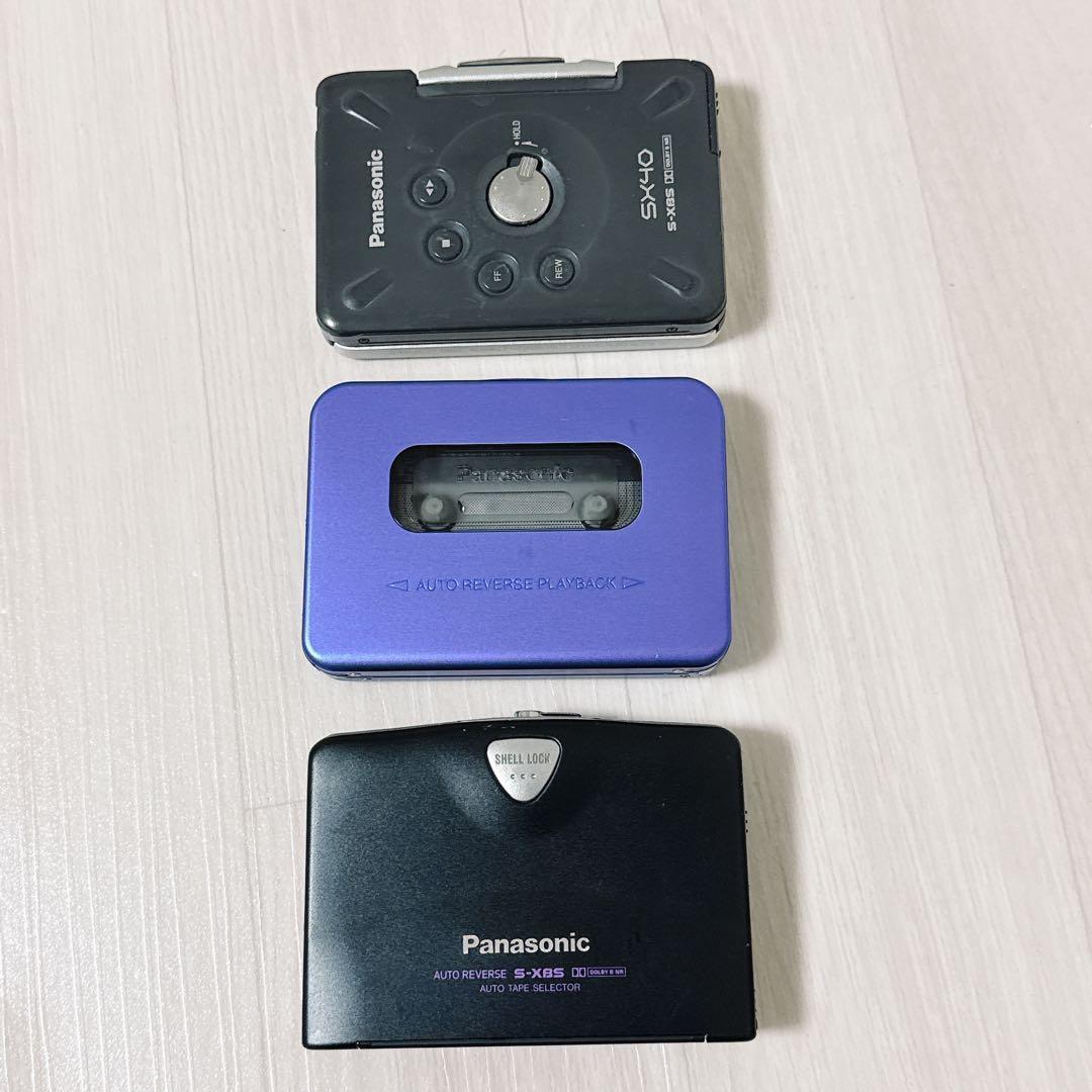 2270【ジャンク】Panasonic ウォークマンWALKMAN 3台