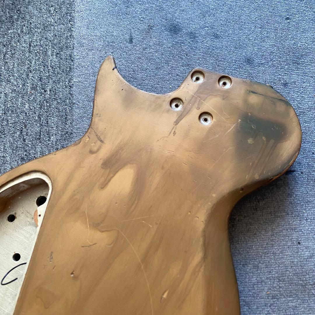 BURNY レスポールボディ ゴールド フェルナンデス FERNANDES