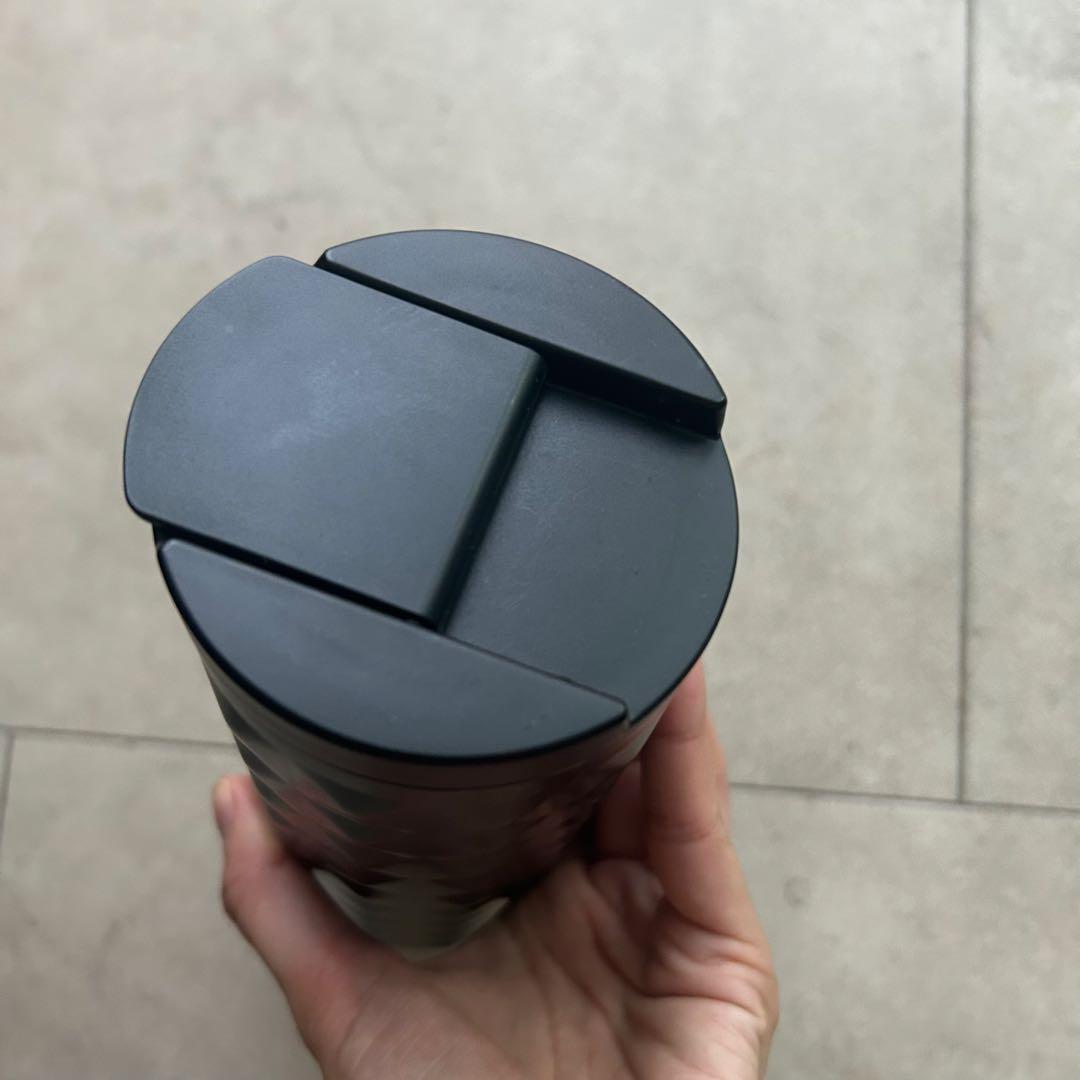 海外　限定　ヨーロッパ　スターバックス　マットブラック　ステンレスタンブラー