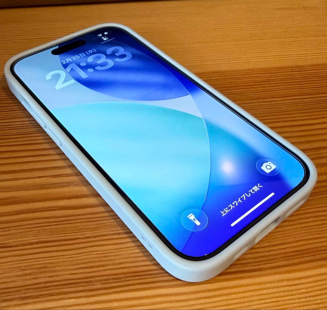 iPhone 15 128GB SIMフリー　ブルー