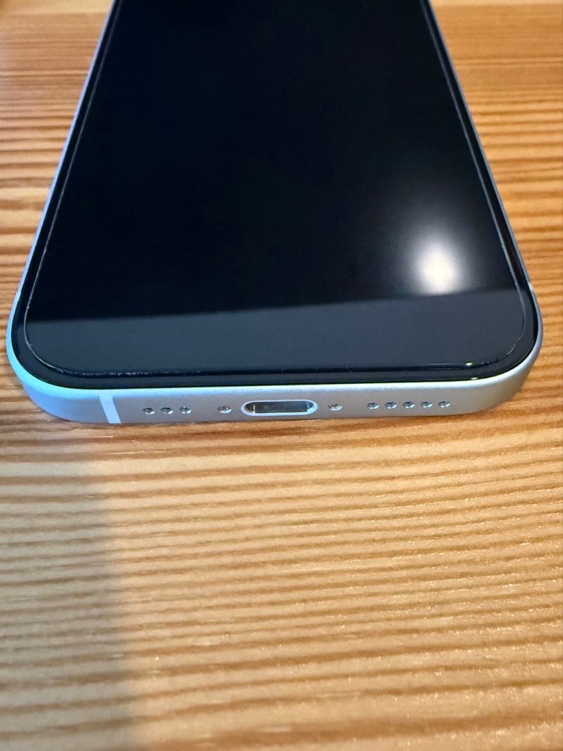 iPhone 15 128GB SIMフリー　ブルー