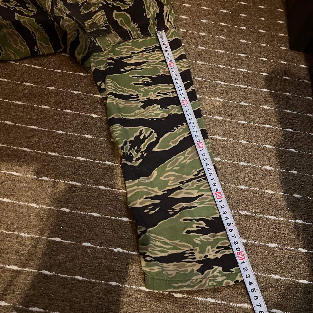 実物　60年代　米軍　ベトナム戦　タイガーカモ　タイガーストライプ