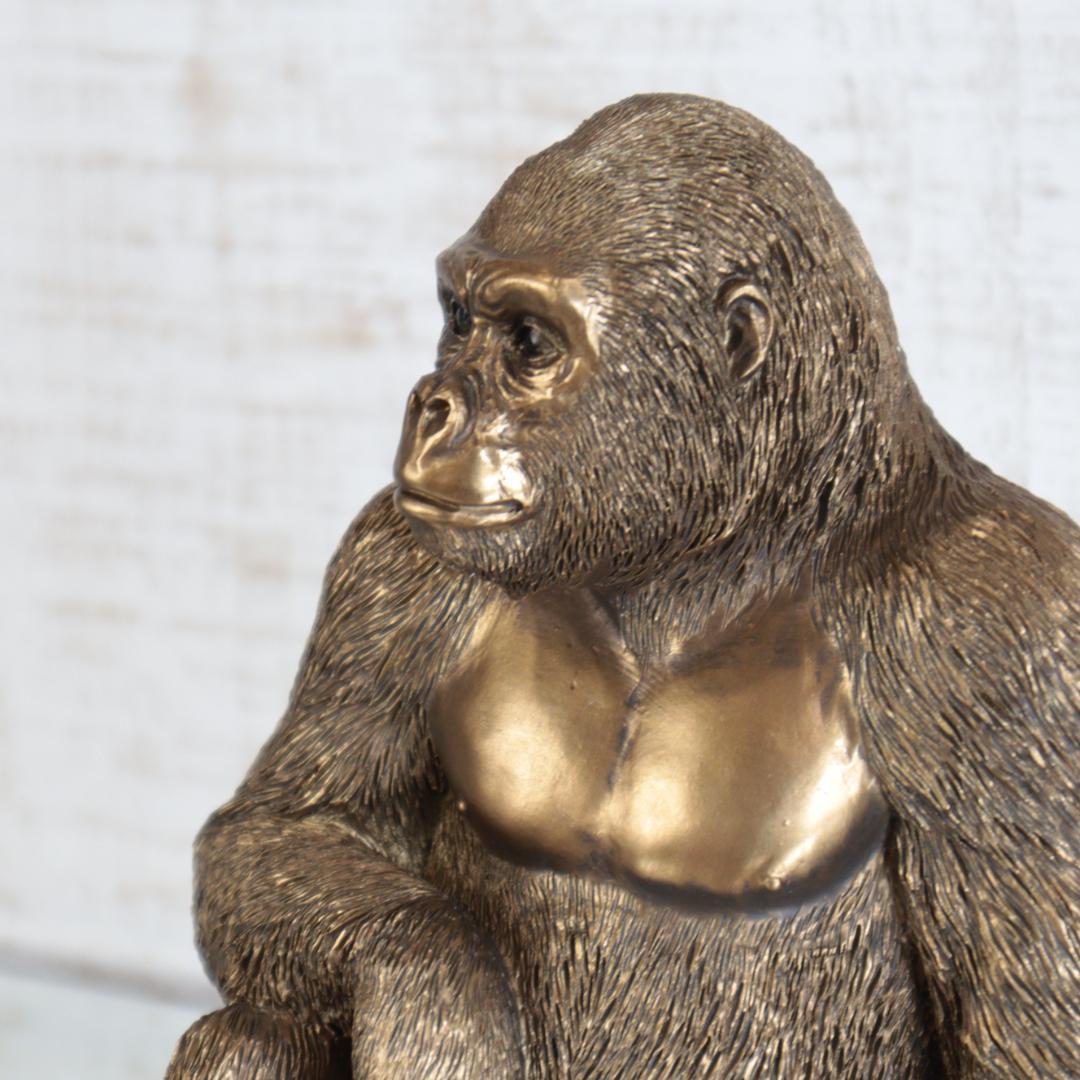 ゴリラ オブジェ 置物 コング オーナメント オブジェ ヴィンテージ