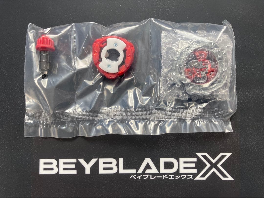 ベイブレードx エアロペガサス3-70Aレッド 本物