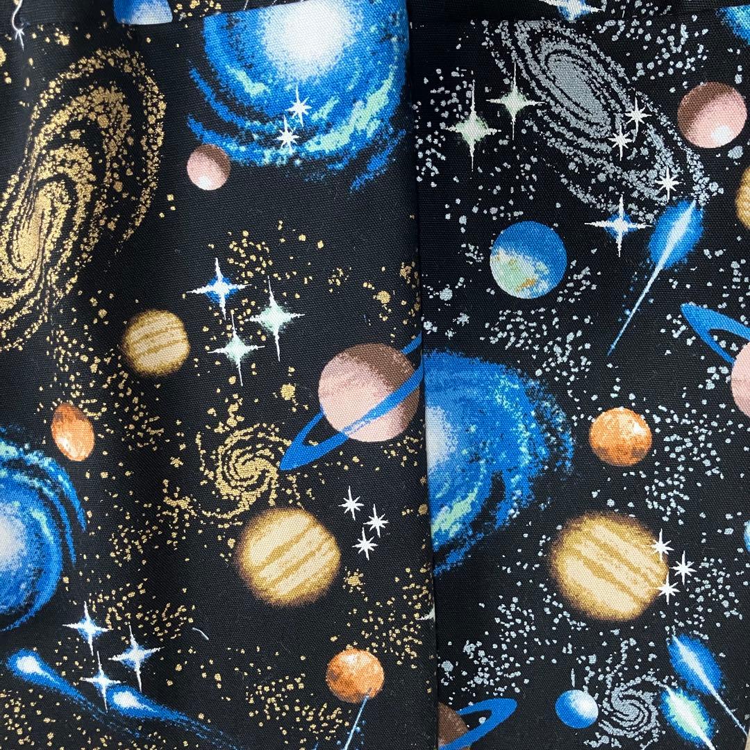 入園　入学　オーダー　生地見本　宇宙