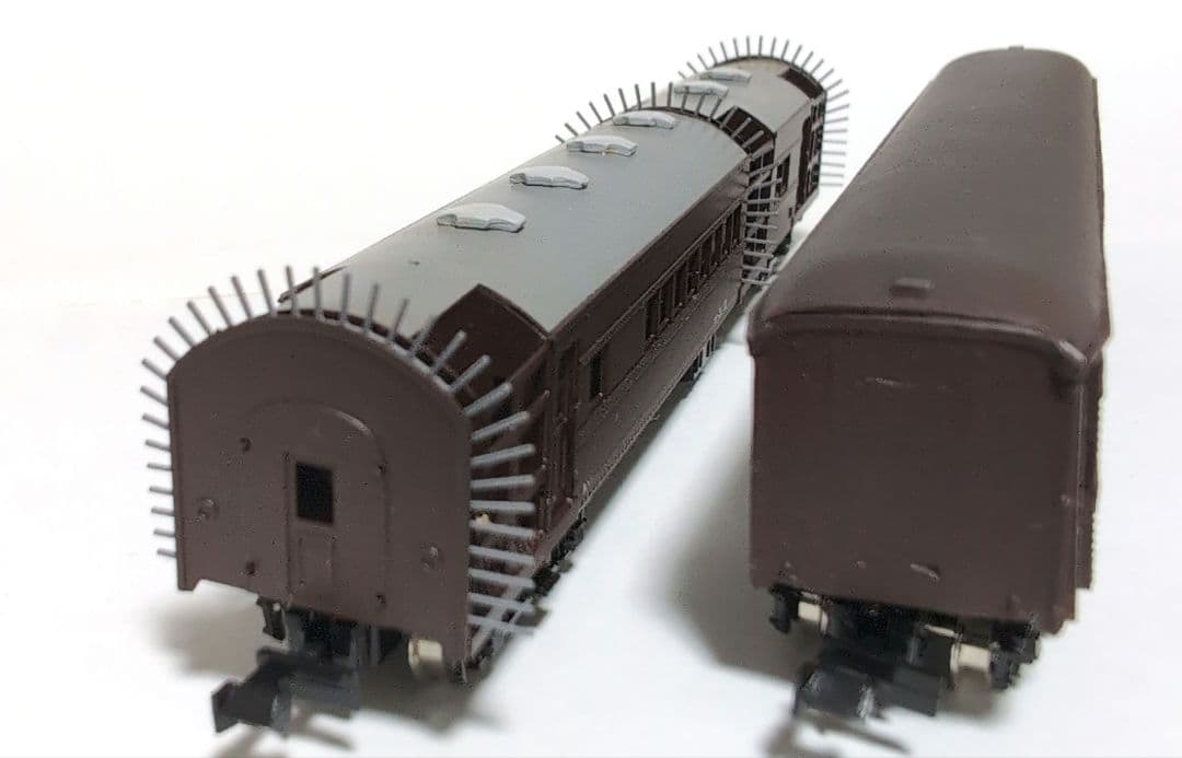 ワールド工芸　オヤ31 塗装済完成品　スエ31 2車セット　ジャンク品　難有