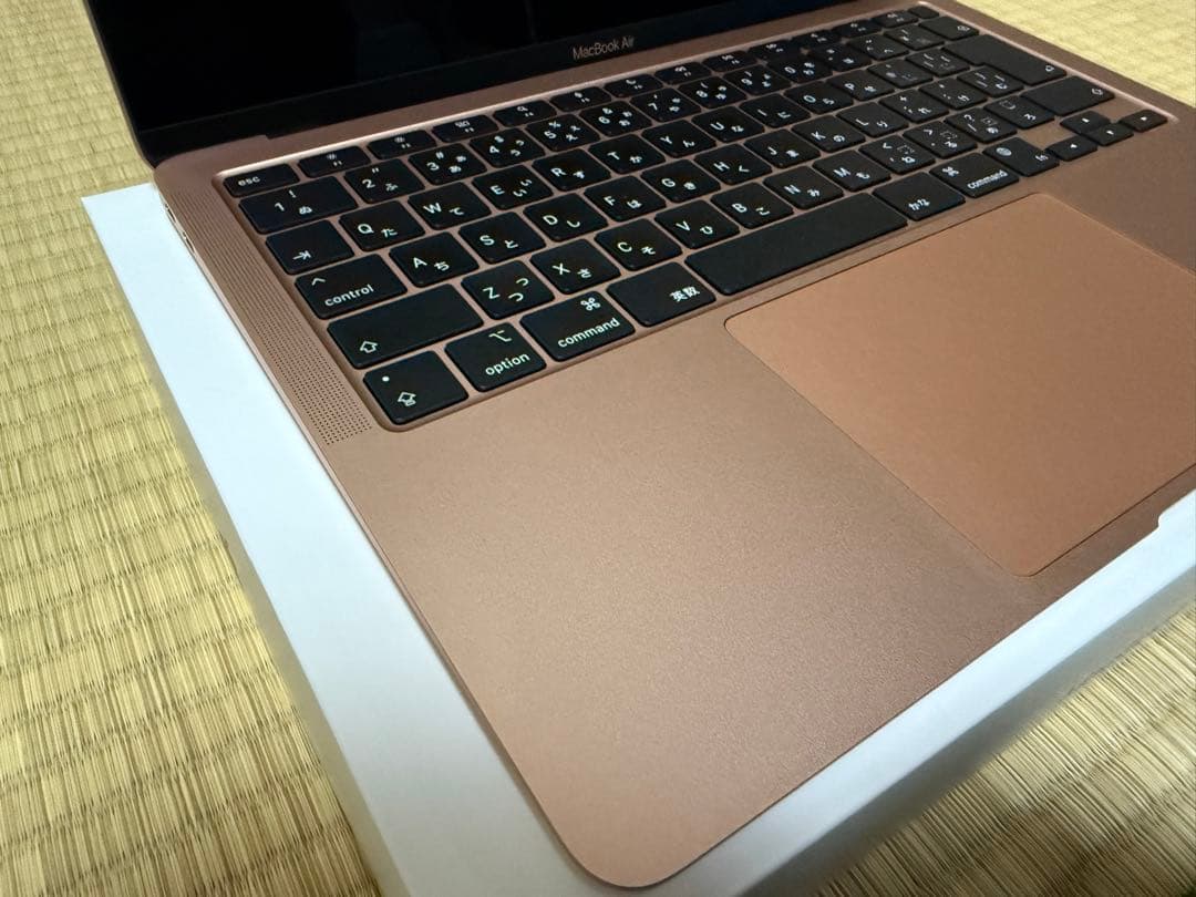 Apple MacBook Air (M1, 2020) ローズゴールド 8GB