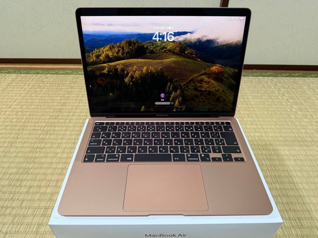 Apple MacBook Air (M1, 2020) ローズゴールド 8GB