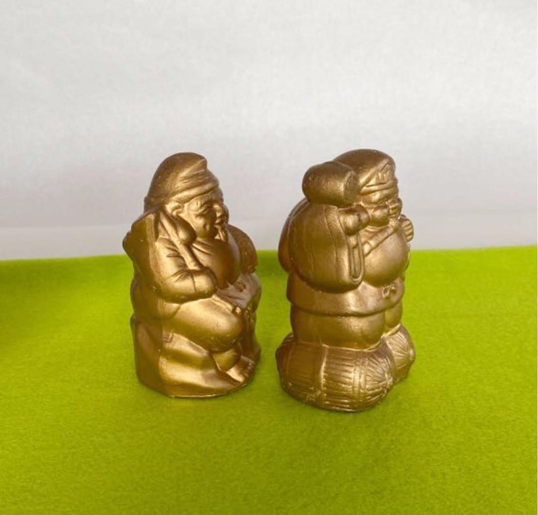 置物　二福神　恵比寿大黒　長三宝　3セット