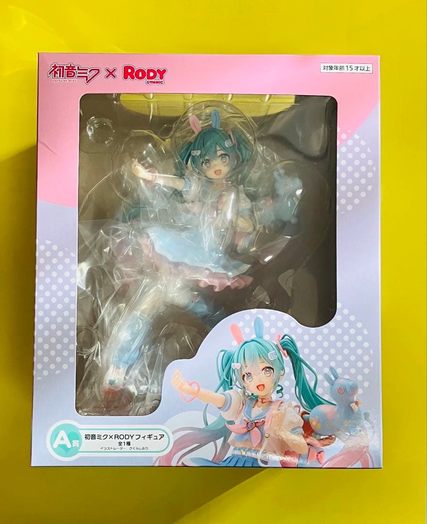 【未使用】タイトーくじ 初音ミク×RODY A賞 フィギュア さくらしおり　くじ