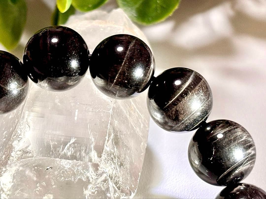 究極品質　幸福を招く聖なる石　幻のライジングブラックナチュラルタイガーアイ