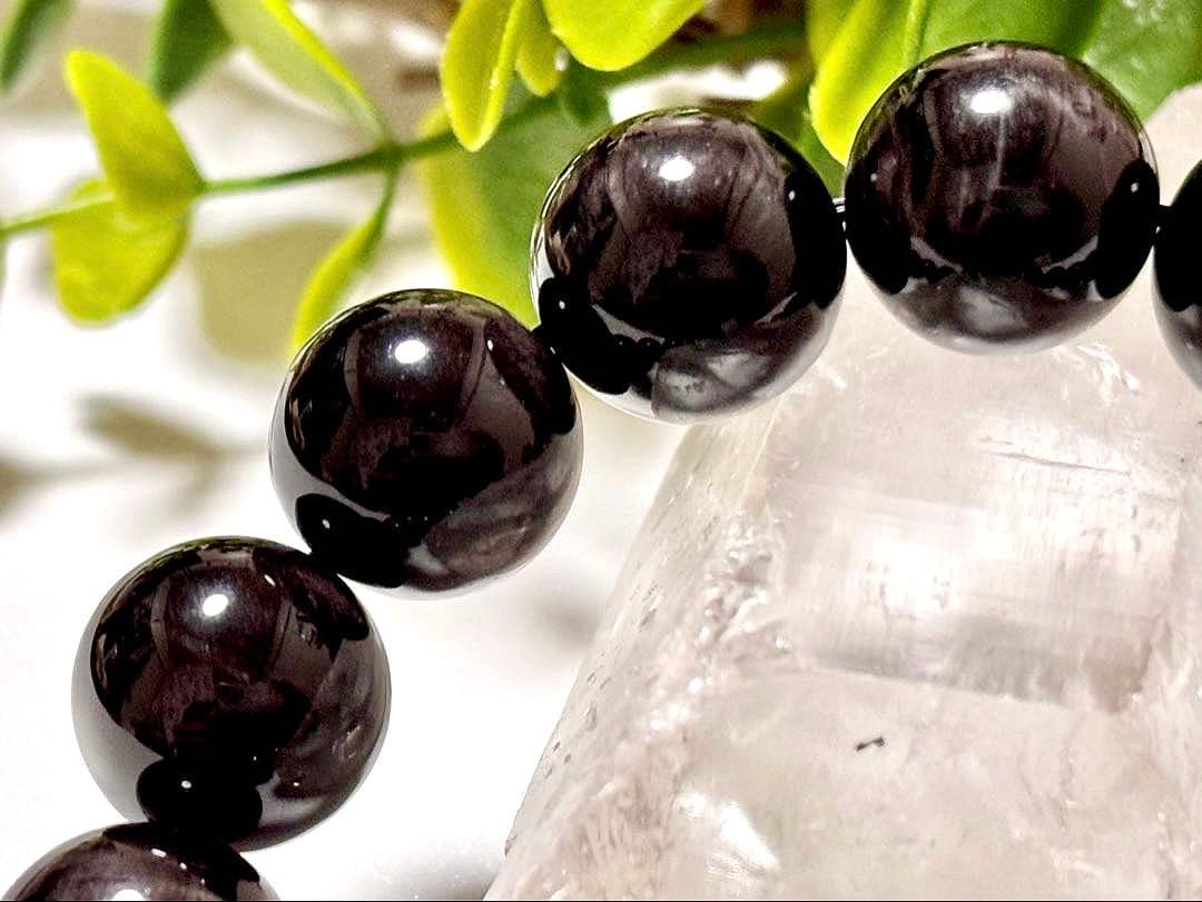 究極品質　幸福を招く聖なる石　幻のライジングブラックナチュラルタイガーアイ