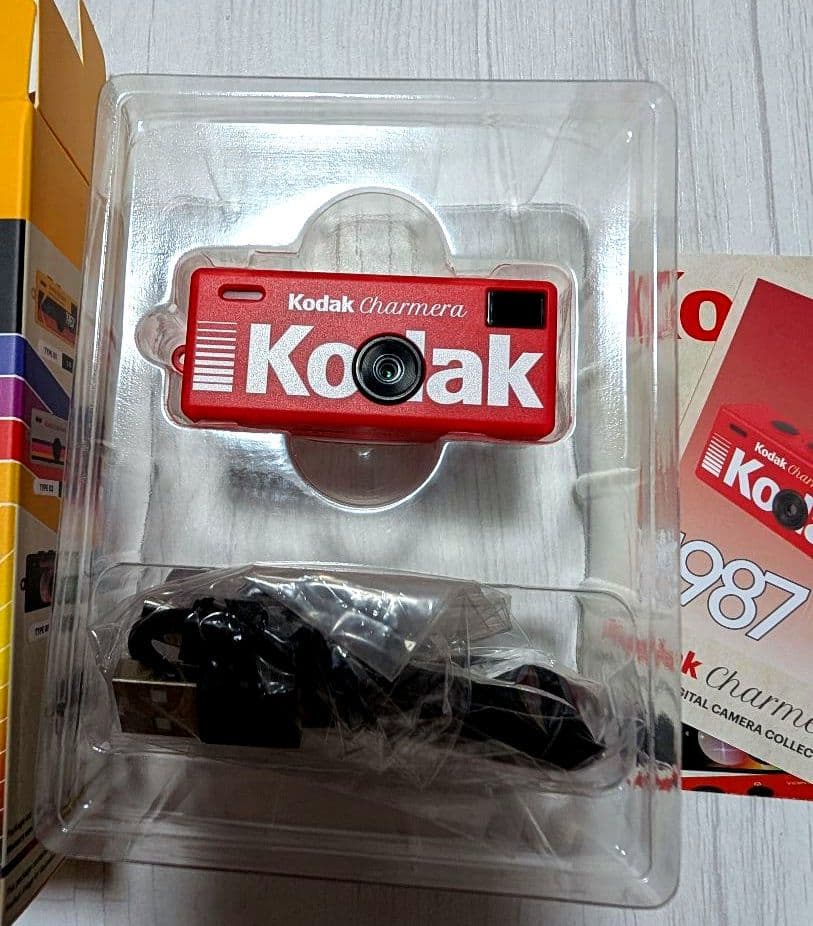 Kodak 1987 デジタルトイカメラ レッド