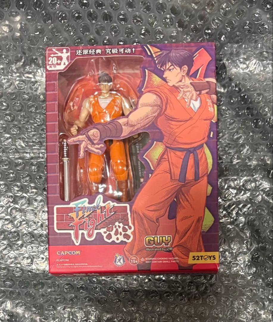 ファイナルファイト 52TOYS フィギュア3体セット ハガー コーディー ガイ