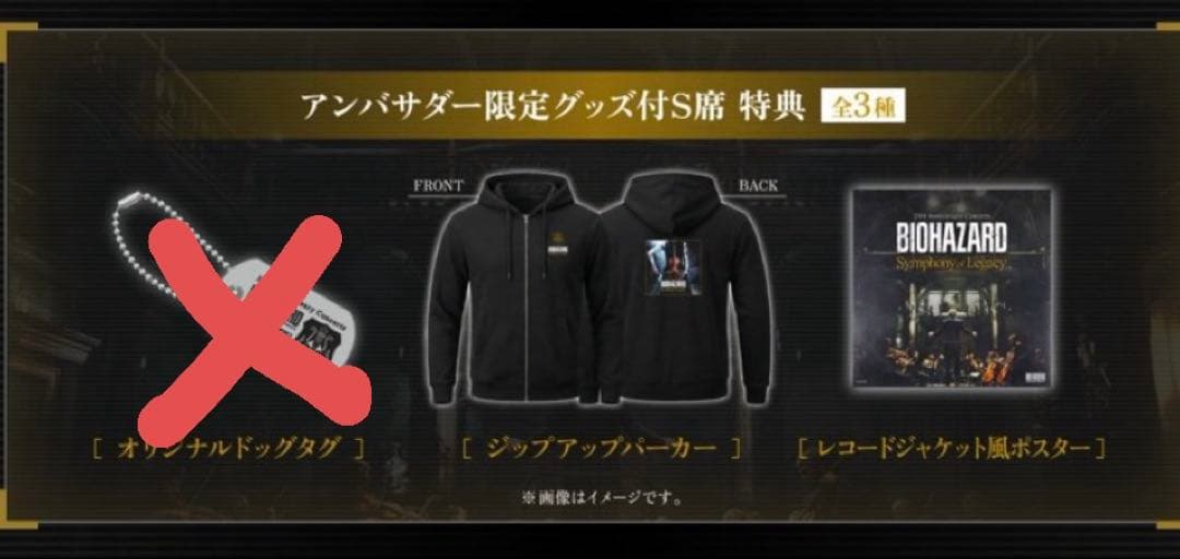 BIOHAZARD30th Symphony of Legacy オケコングッズ