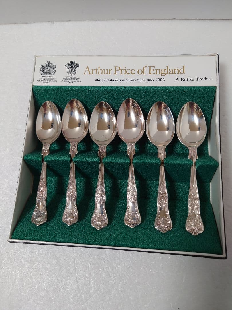 [超美品]Arthur Price of Englandティースプーンセット