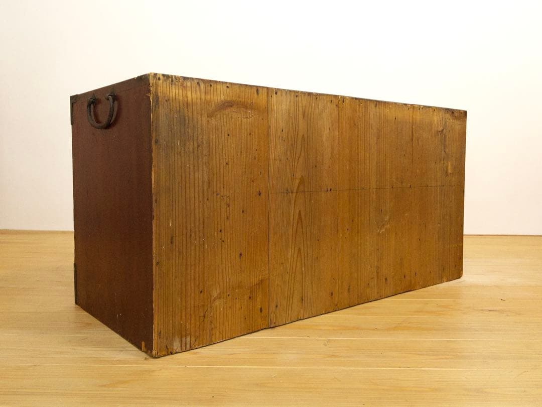 小ぶりのローボード　横幅約92.5㎝　木製　古道具　古家具　和家具　ビンテージ