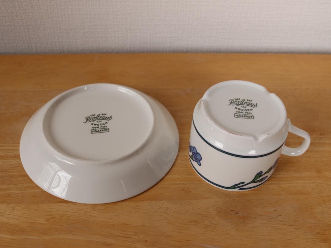 ロールストランド Ingrid イングリッド　トリオ1客セット　北欧ヴィンテージ