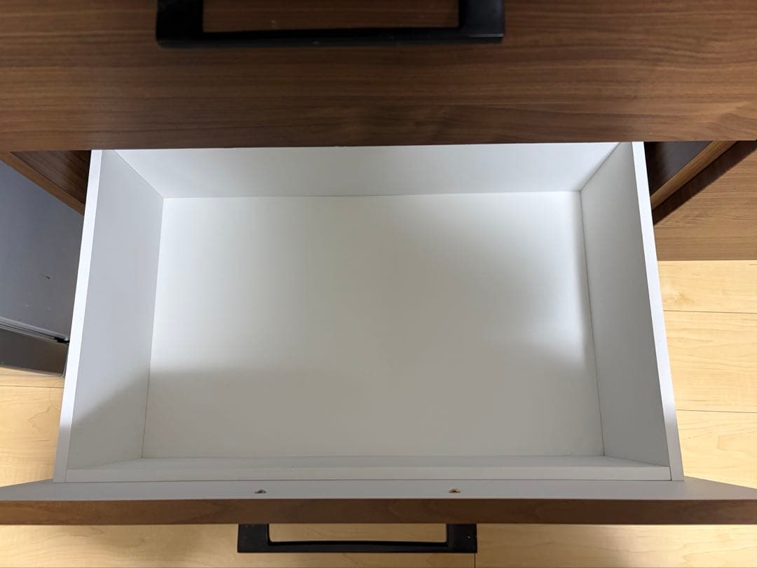 大川家具　キッチンカウンター　家電ラック　ウォールナット　w105