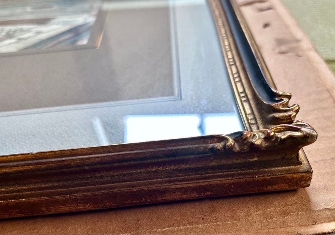 杉田修一 【倉敷散歩】 シリーズ No.9238 《倉敷本町・杉本》 額装　肉筆