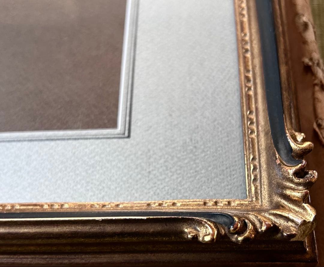 杉田修一 【倉敷散歩】 シリーズ No.9238 《倉敷本町・杉本》 額装　肉筆