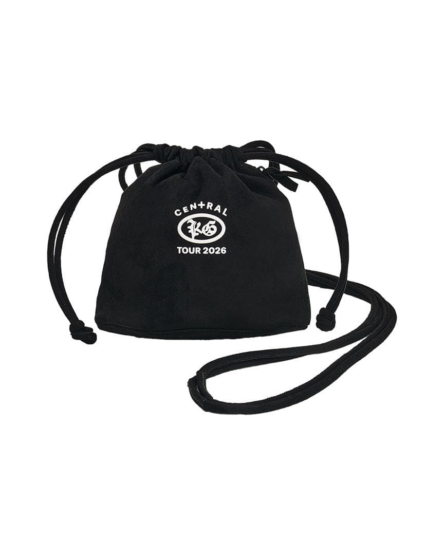 TOUR 2026 ドローストリングバッグ ブラック