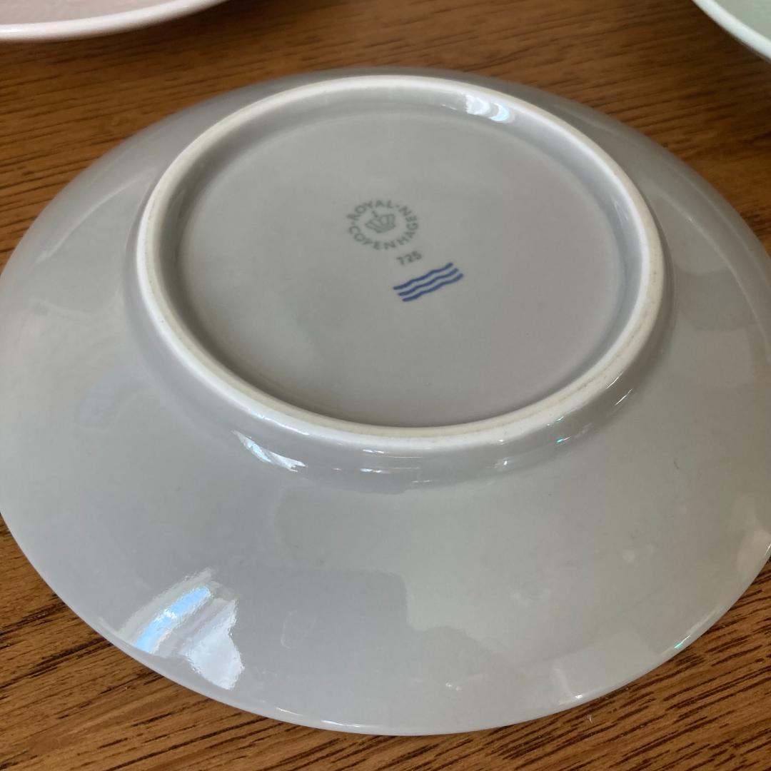 ロイヤルコペンハーゲン フラワーエンブレム 15cm プレート 4色 4枚セット