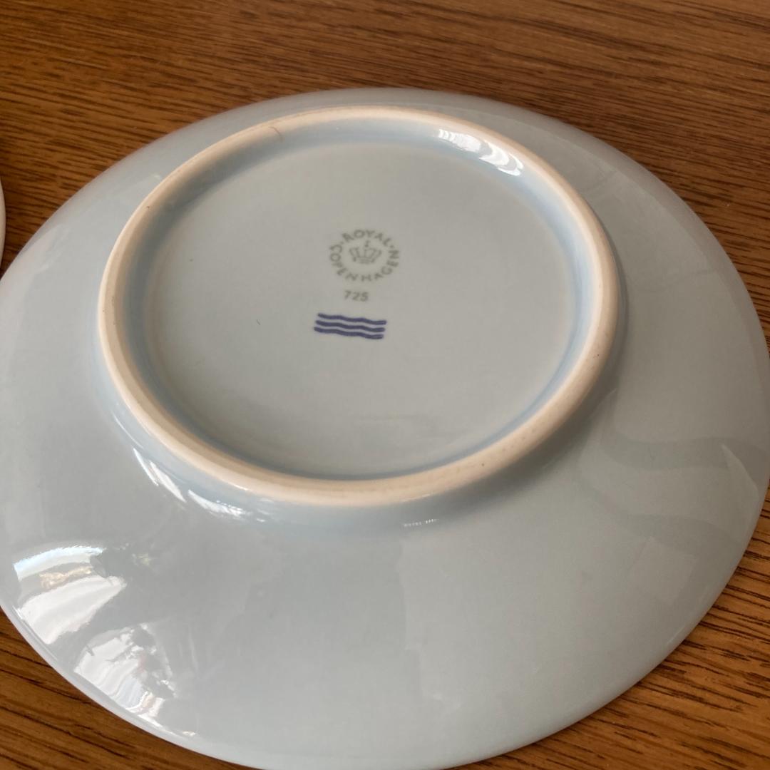 ロイヤルコペンハーゲン フラワーエンブレム 15cm プレート 4色 4枚セット