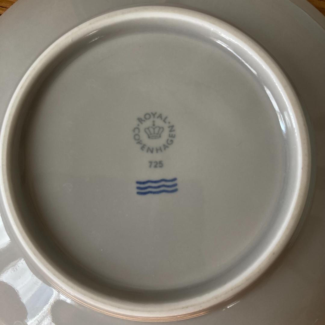 ロイヤルコペンハーゲン フラワーエンブレム 15cm プレート 4色 4枚セット