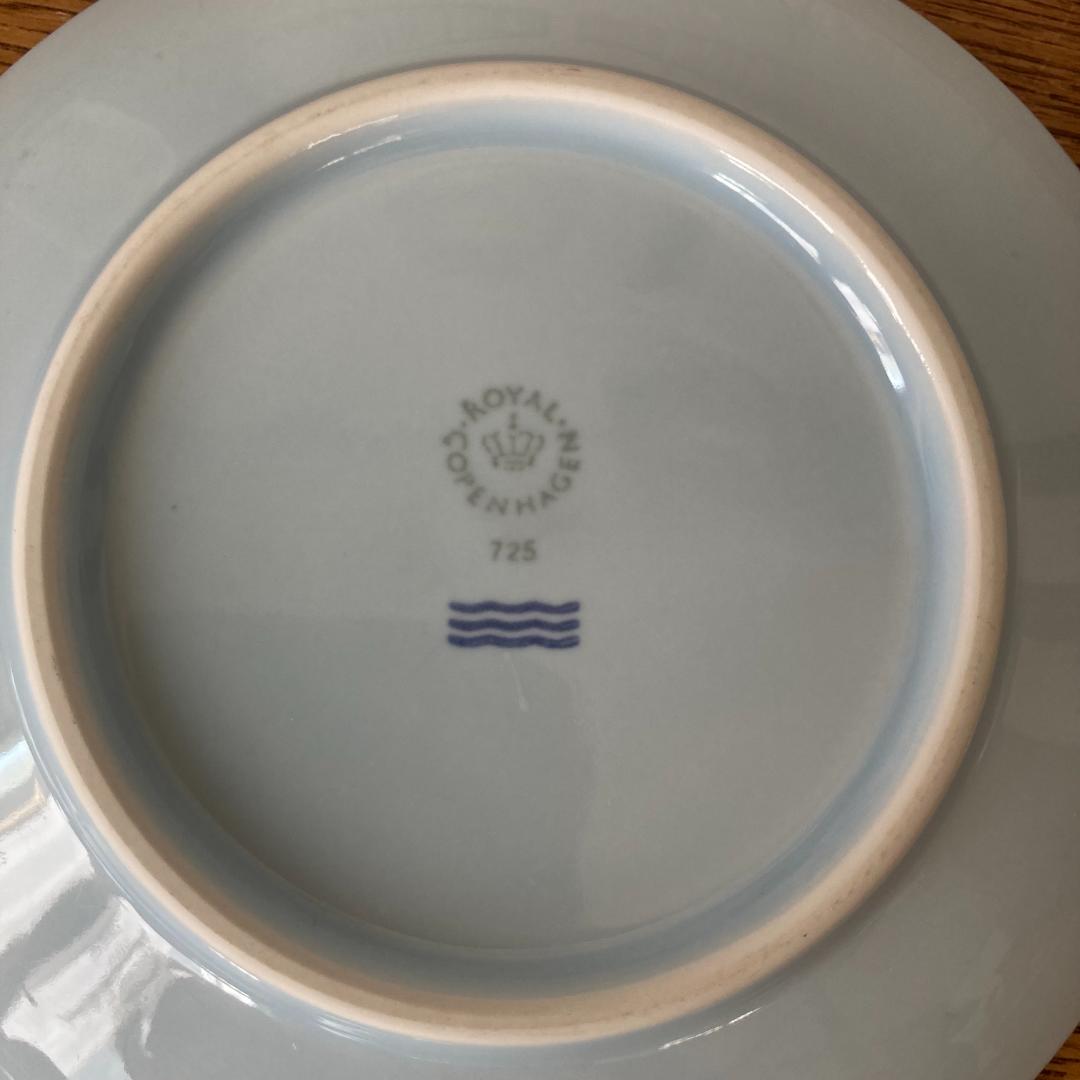 ロイヤルコペンハーゲン フラワーエンブレム 15cm プレート 4色 4枚セット