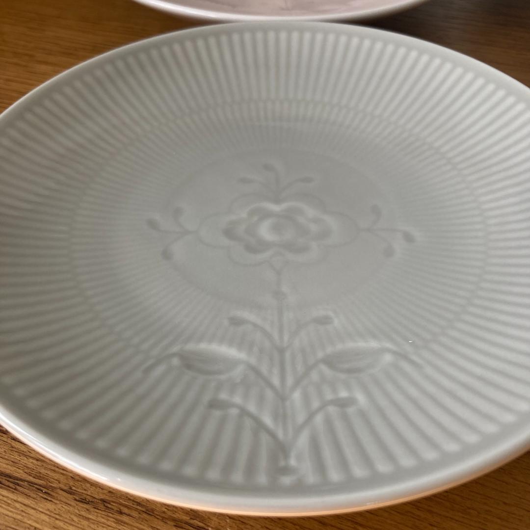 ロイヤルコペンハーゲン フラワーエンブレム 15cm プレート 4色 4枚セット