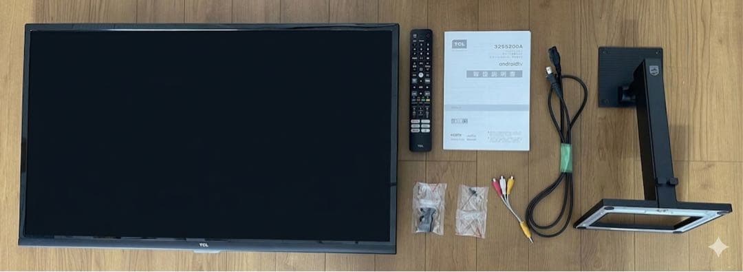 【2021年製TCL32型スマートテレビ Android TV 32S5200A