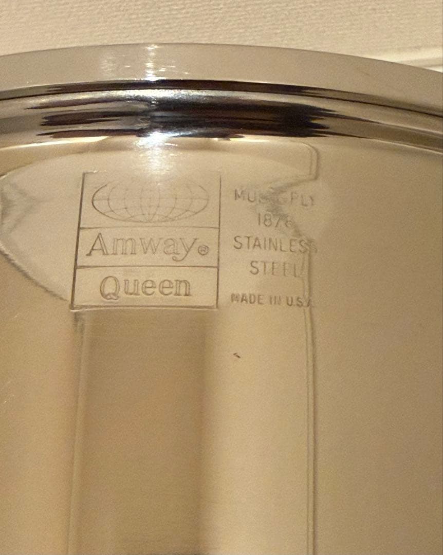 アムウェイ 6Lシチューパン 両手鍋 ガス対応 インダクションレンジ対応