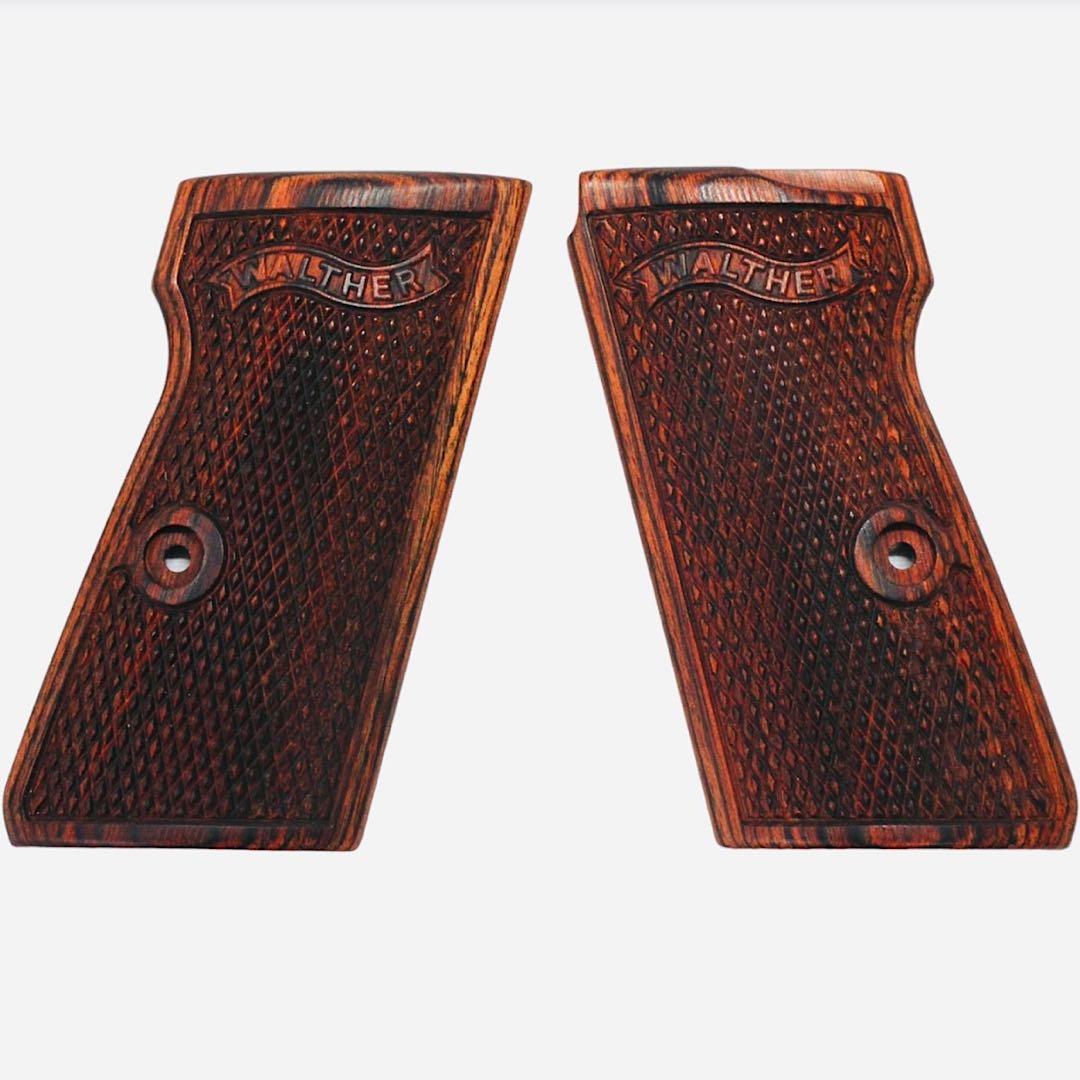【新品】マルゼン ワルサー PPK/S用 パンドラアームズ 木製グリップ