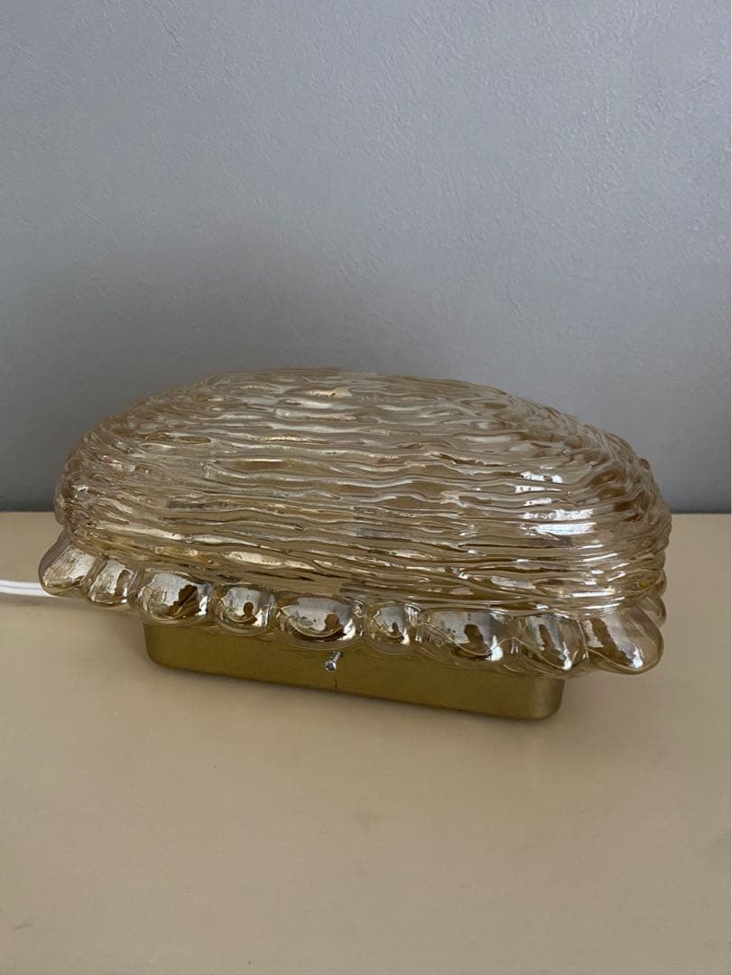 アンティーク ビンテージ 50s 60s ミッドセンチュリー ガラス ライト