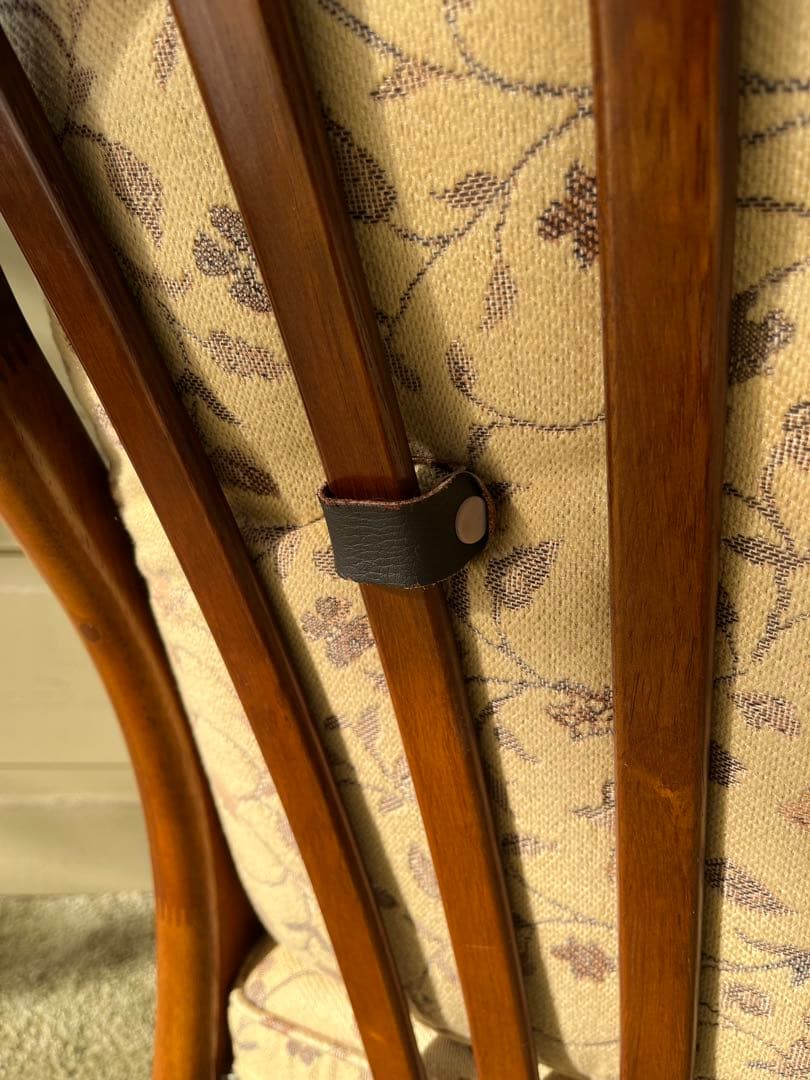 karimoku カリモク 1人掛けソファー 花柄 レトロ 高級家具