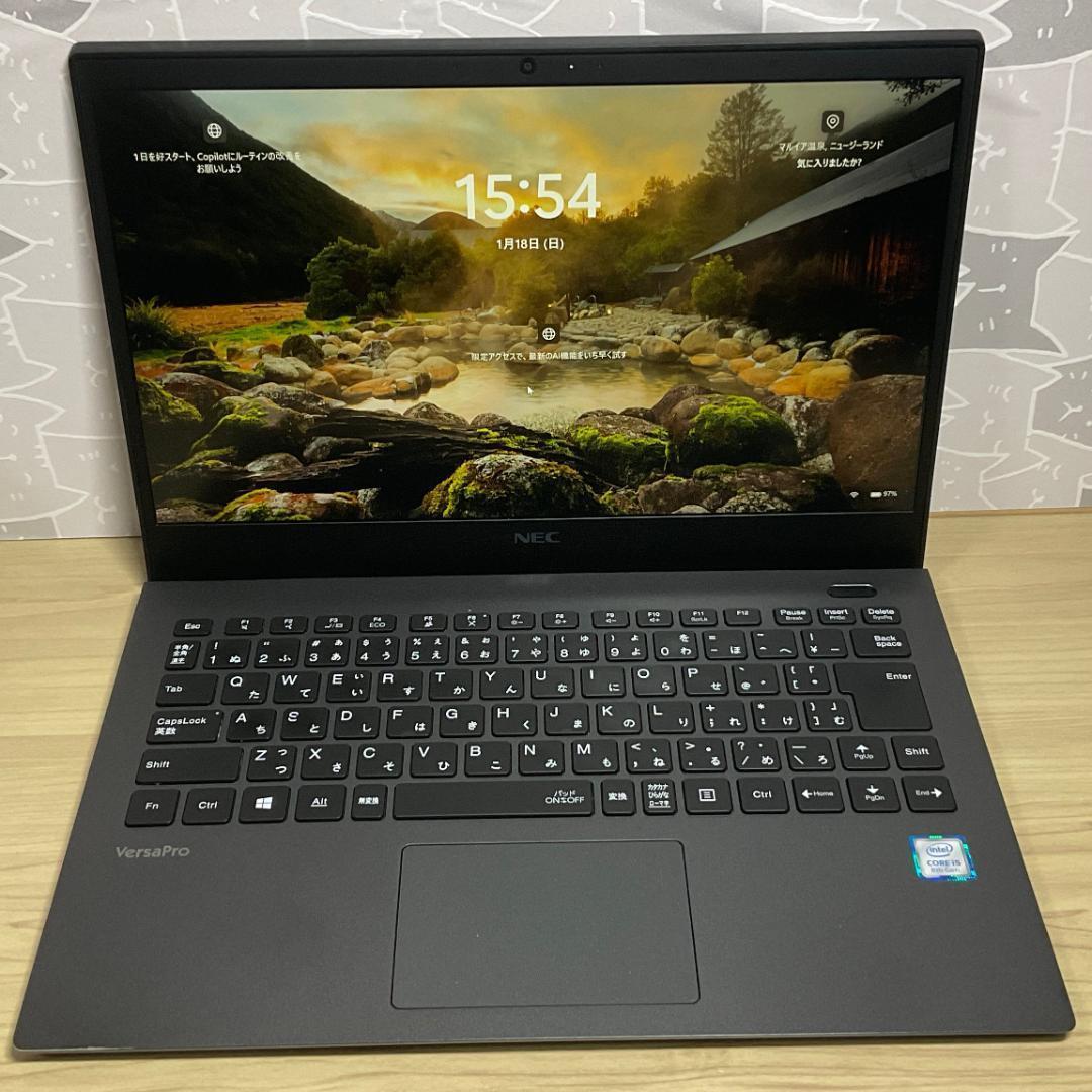 超軽量＞NEC VersaPro　VKT i5/8G/128G/Office付