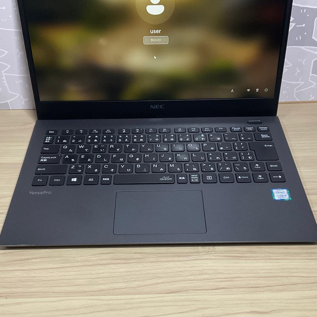 超軽量＞NEC VersaPro　VKT i5/8G/128G/Office付