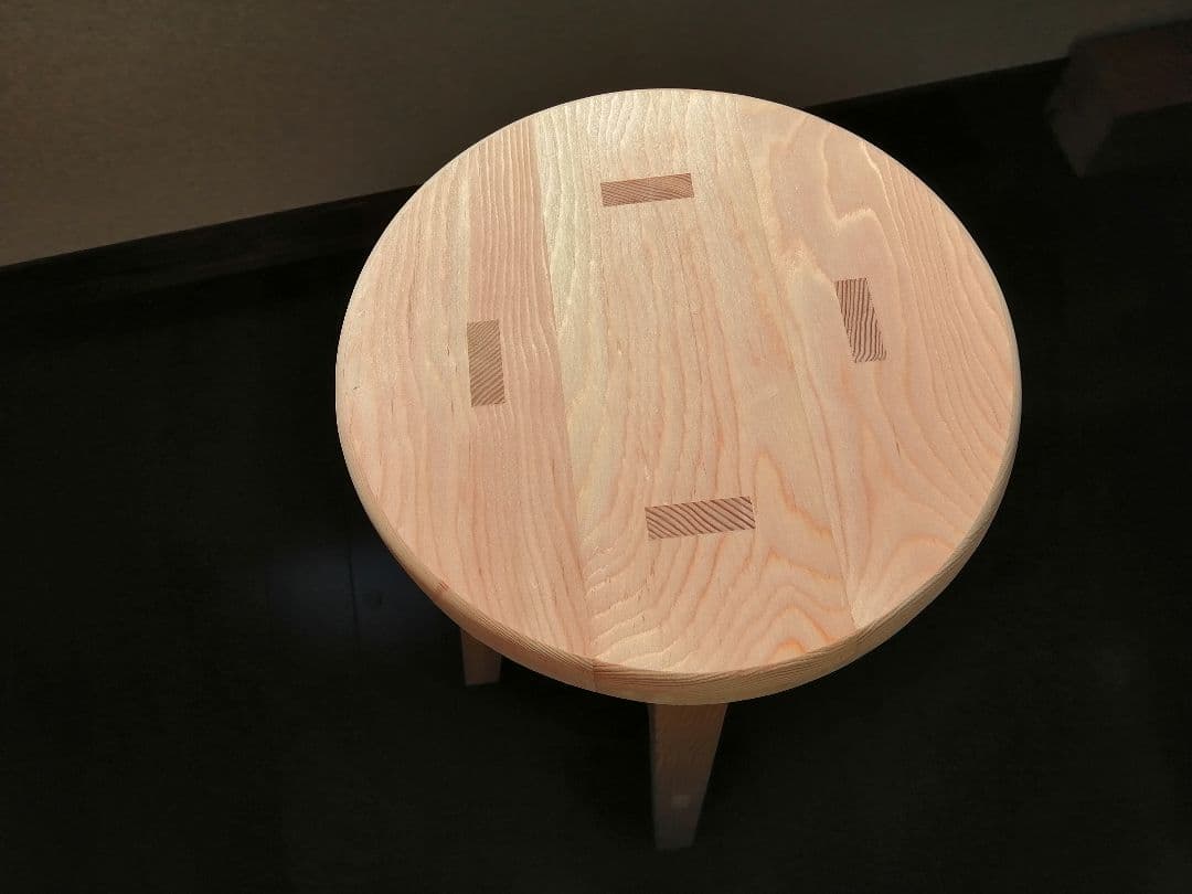木製スツール　高さ60㎝　丸椅子　stool