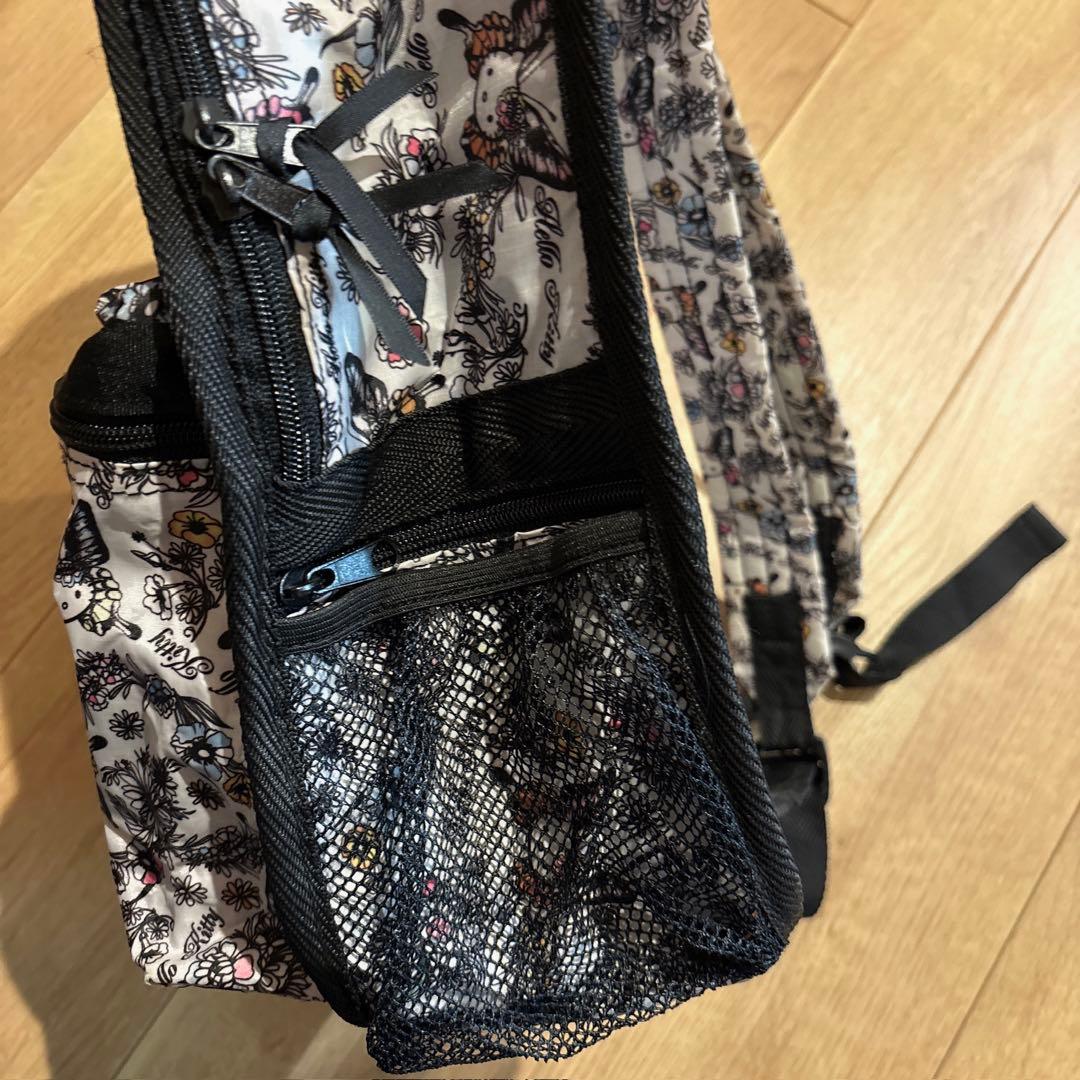 【当時物】レア サンリオ キティー 平成レトロ 花と蝶 リュック