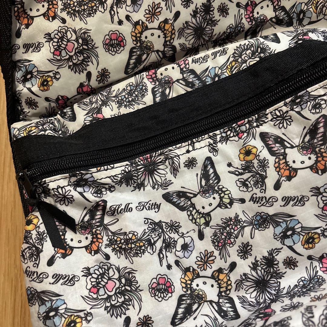 【当時物】レア サンリオ キティー 平成レトロ 花と蝶 リュック