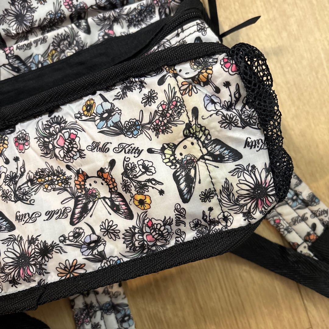 【当時物】レア サンリオ キティー 平成レトロ 花と蝶 リュック