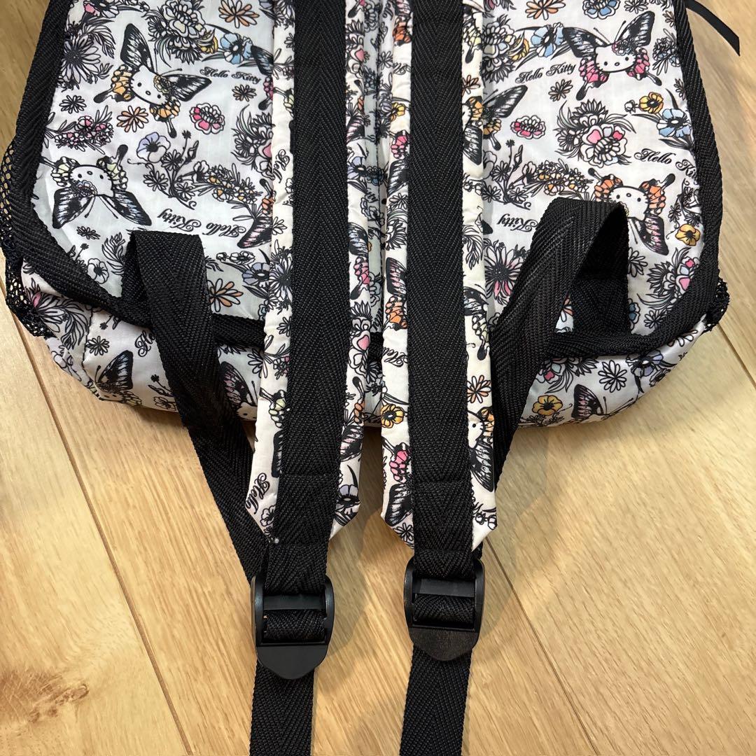 【当時物】レア サンリオ キティー 平成レトロ 花と蝶 リュック