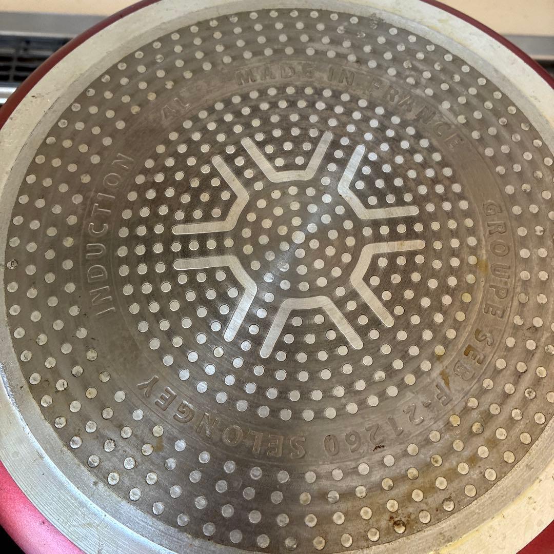 T-fal ClipsoMinut' 赤圧力鍋 中型