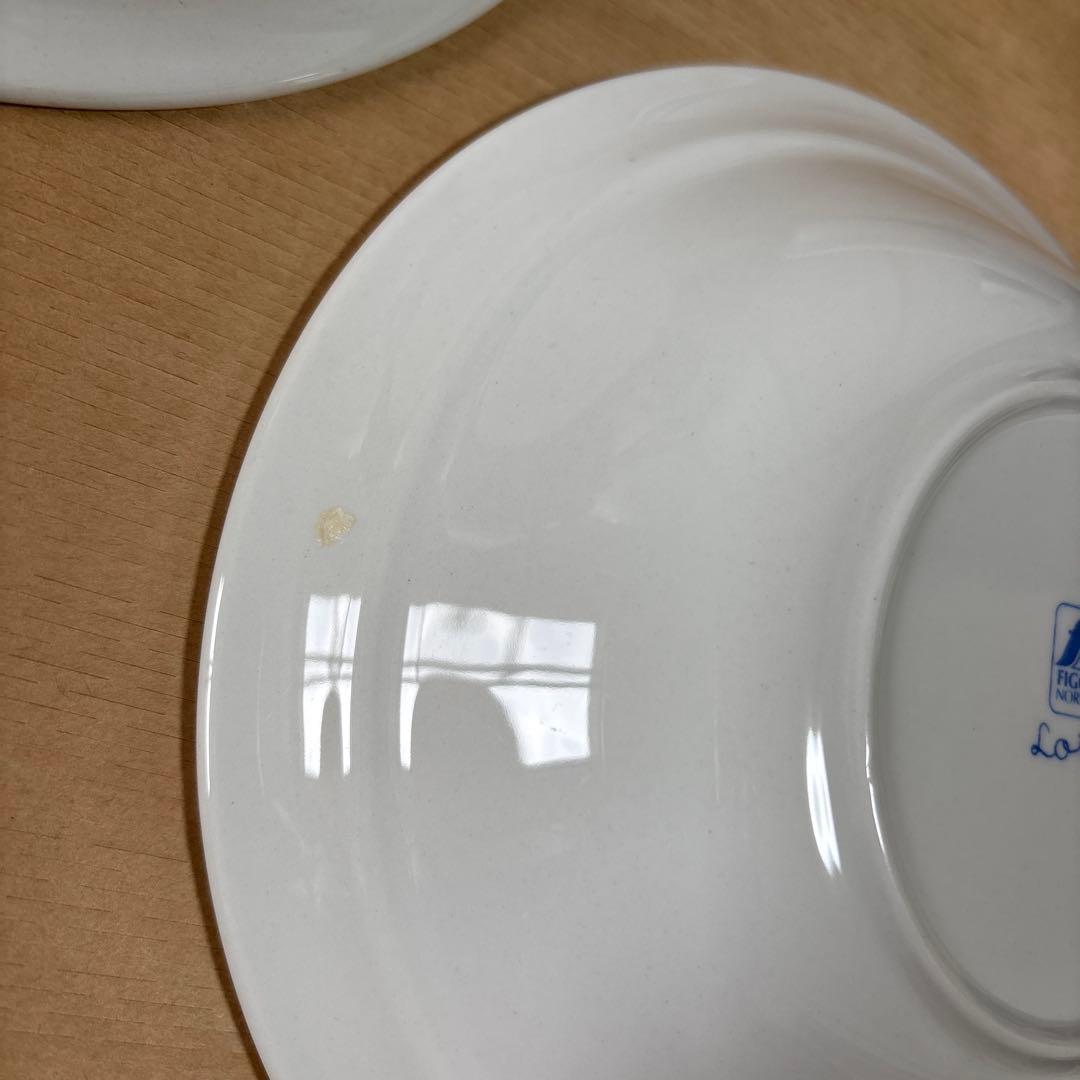 【 フィッギオ 】Lotte ボウル　中鉢　3客　新品未使用