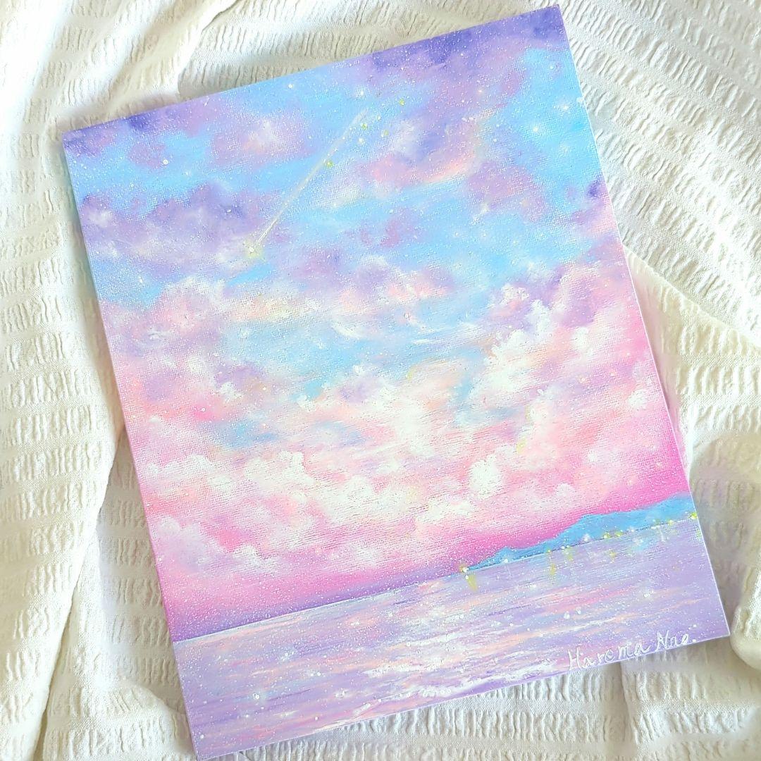 オイルパステル画　原画