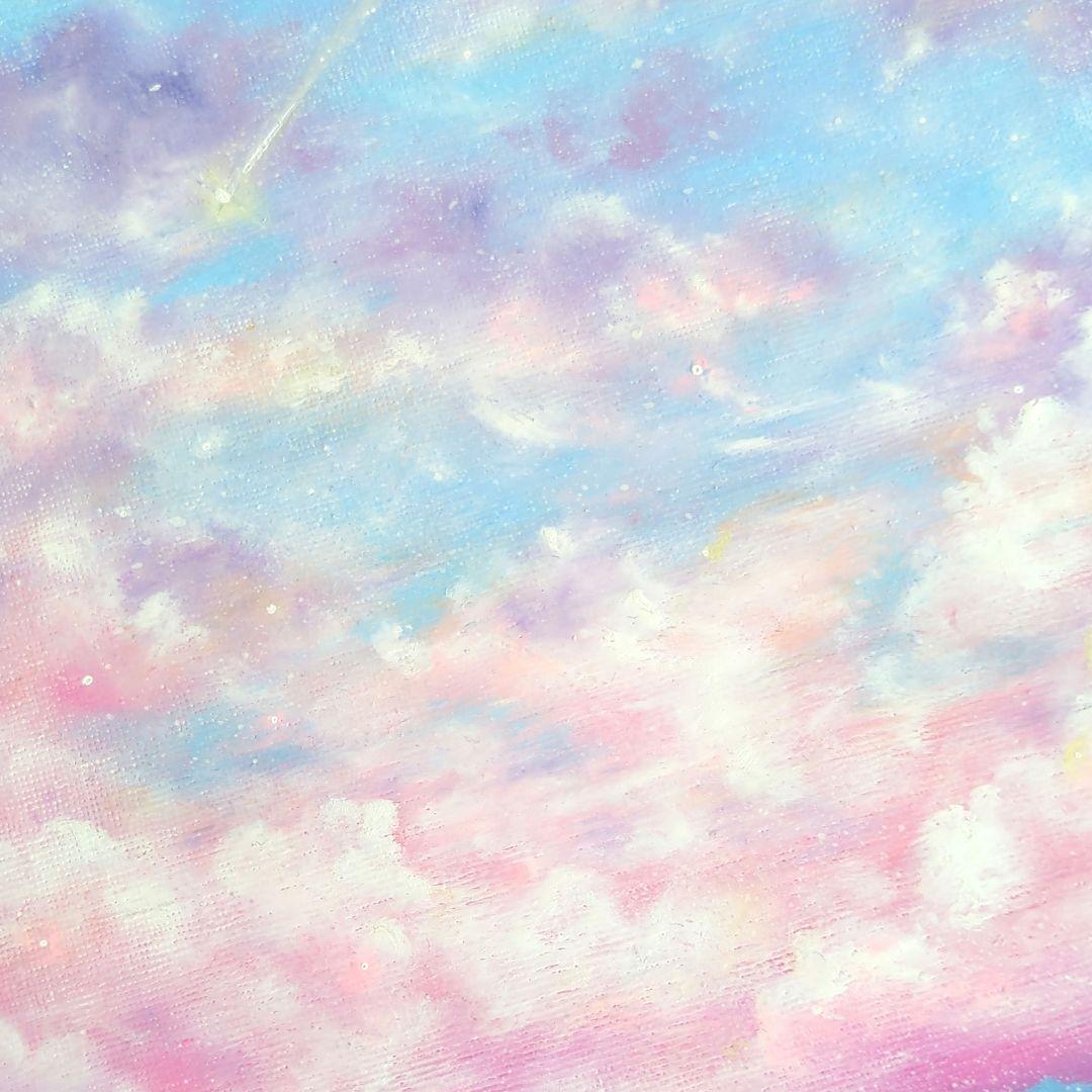 オイルパステル画　原画
