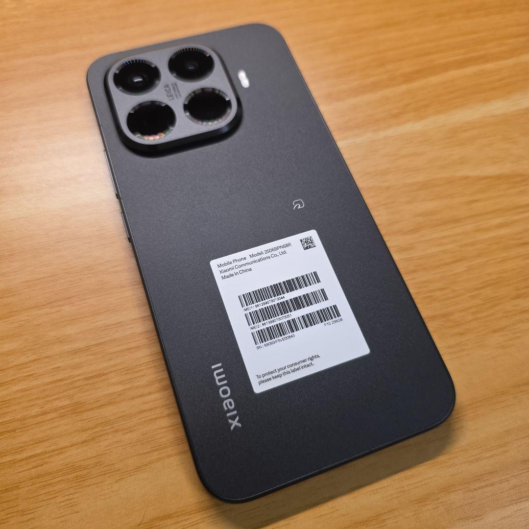 xiaomi 15T Pro 256GB ブラック